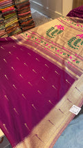 Premium georgette crepe saree